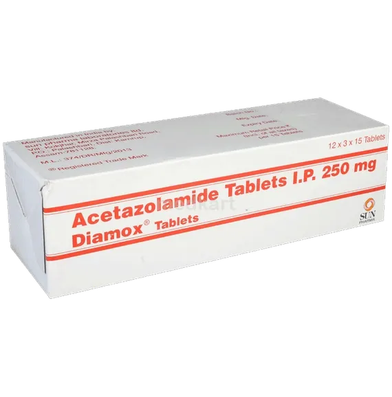 diamox 250mg tablet 15's